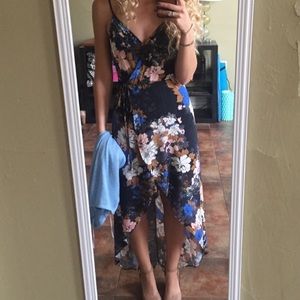 ASTR the label wrap dress